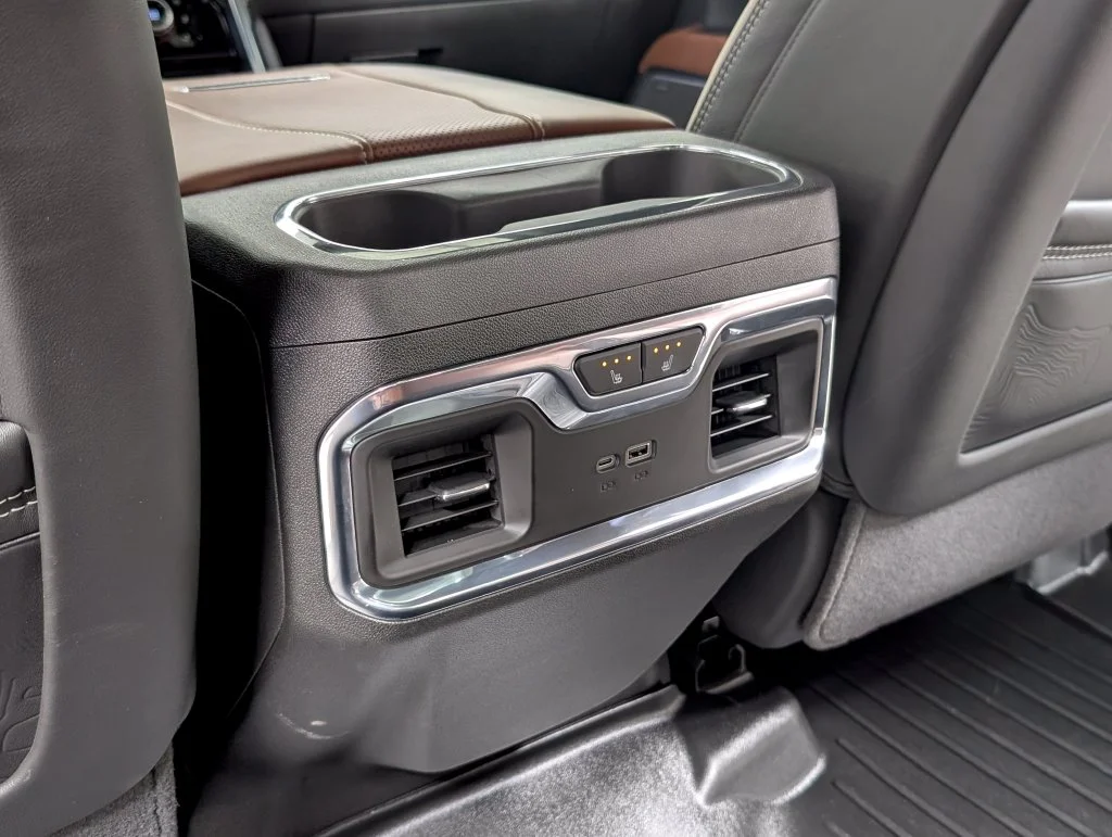Certified Used 2025 White Frost Tri-Coat GMC Denali Ultimate image 18