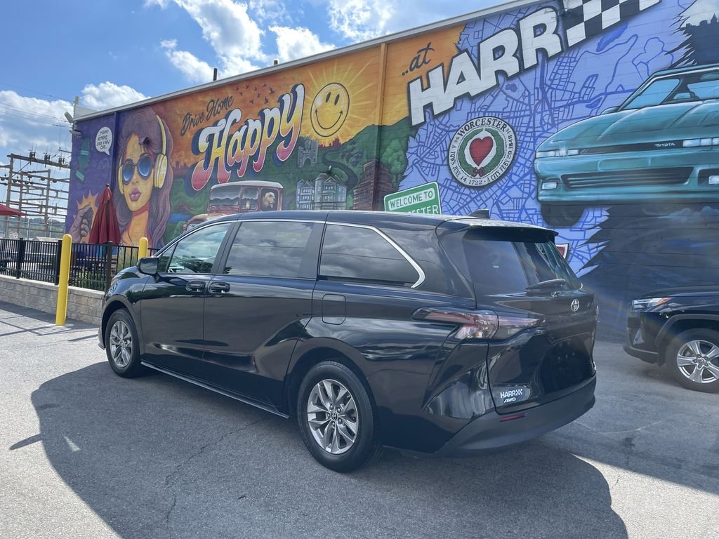 Used 2024 Black Toyota LE image 3