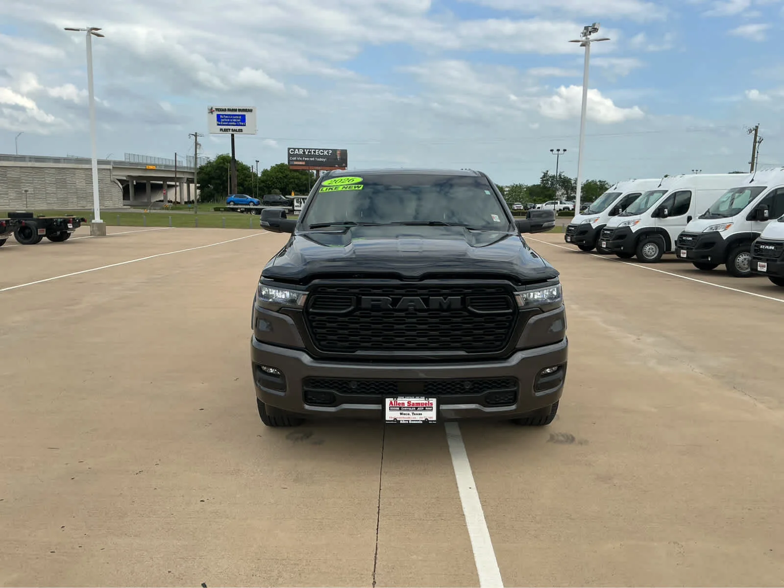 Used 2026 Granite Crystal Metallic Clearcoat Ram Lone Star image 3