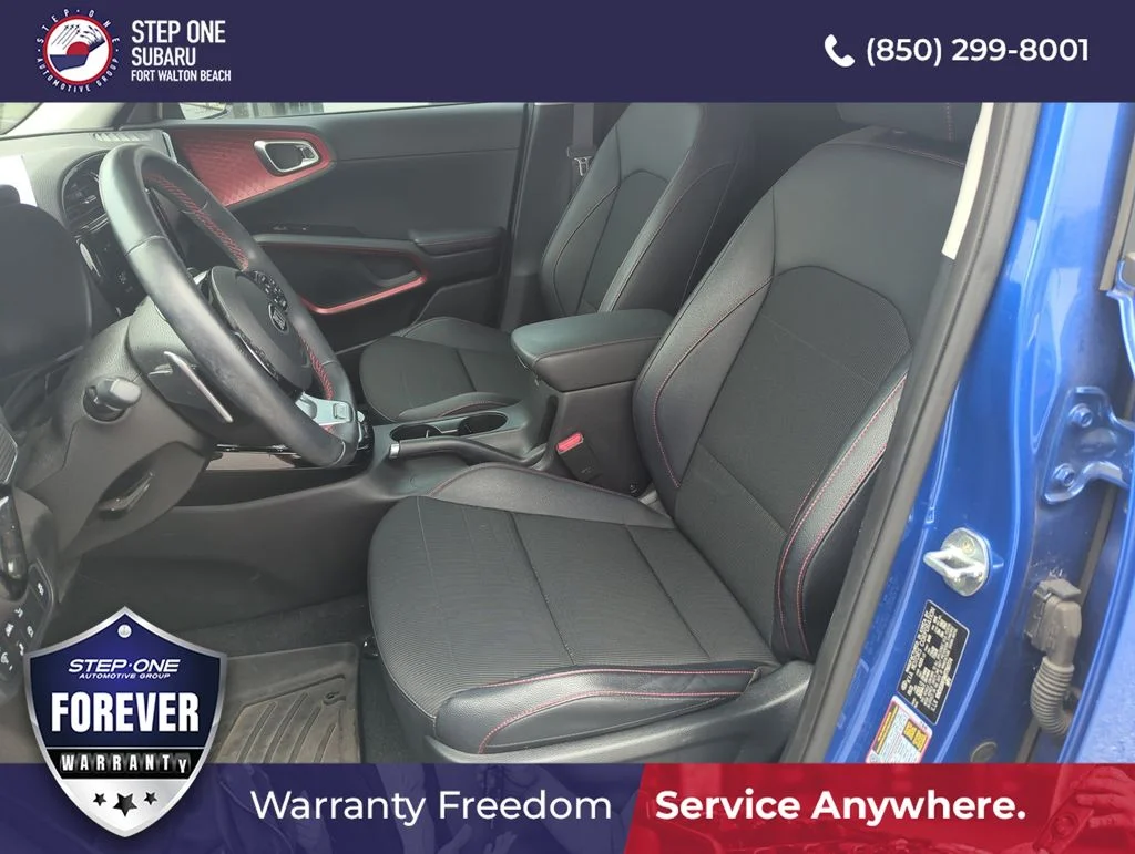 Used 2021 Blue Kia Turbo image 12