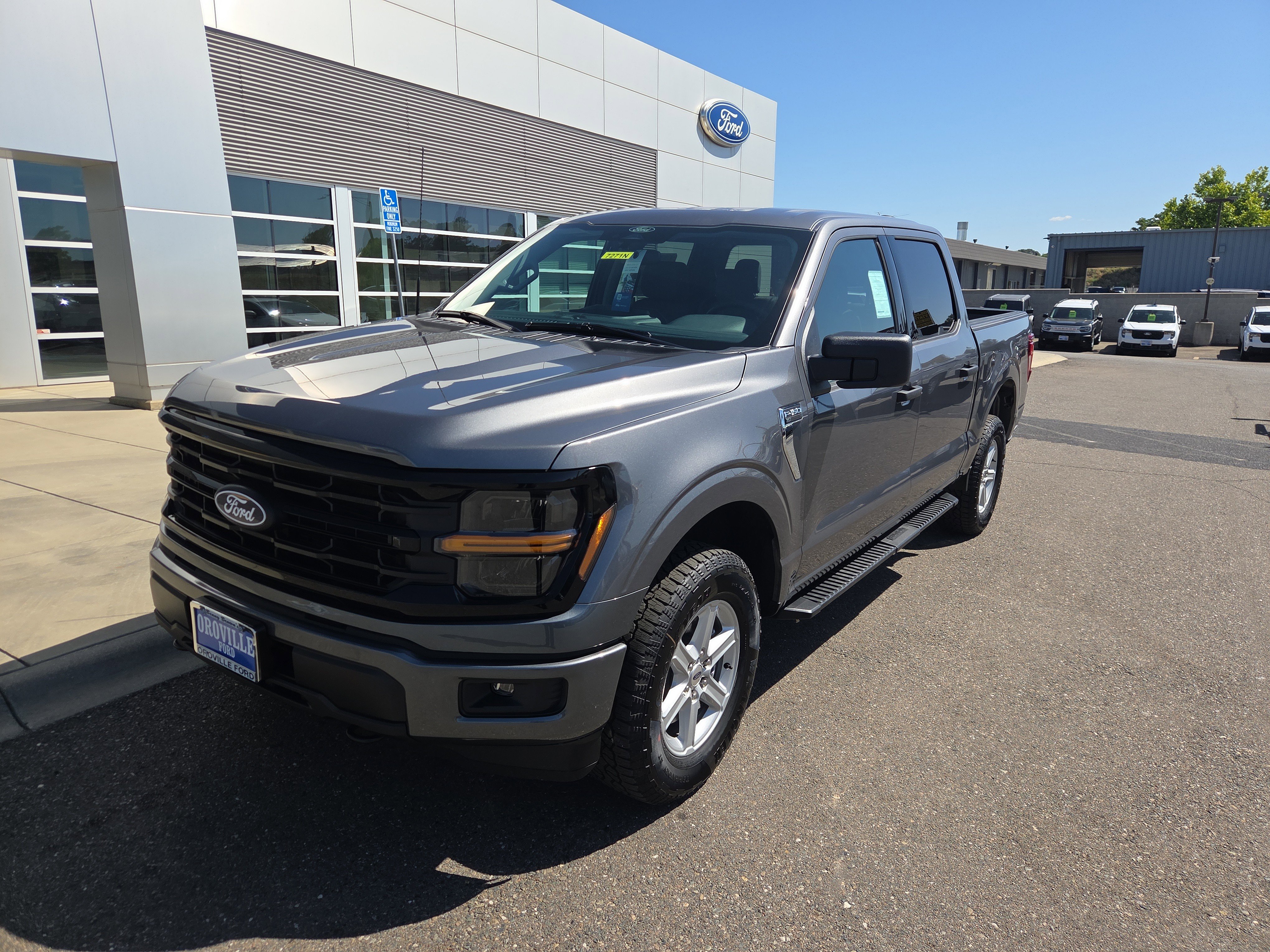 New 2026 Carbonized Gray Metallic Ford XLT image 1