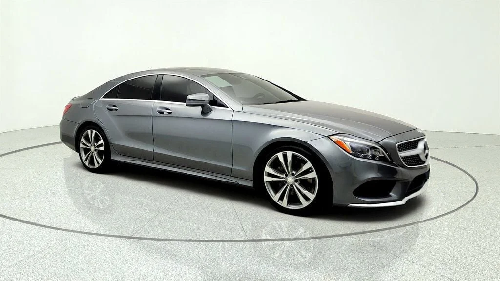Used 2016 Selenite Grey Metallic Mercedes-Benz 4dr Sedan CLS 400 RWD w/ Premium 2 Pkg & 19