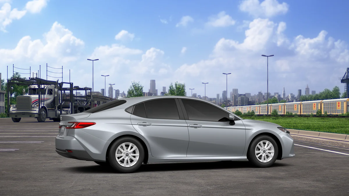 New 2026 Celestial Silver Metallic Toyota LE image 33