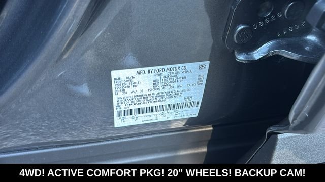 New 2026 Carbonized Gray Metallic Ford Active image 34