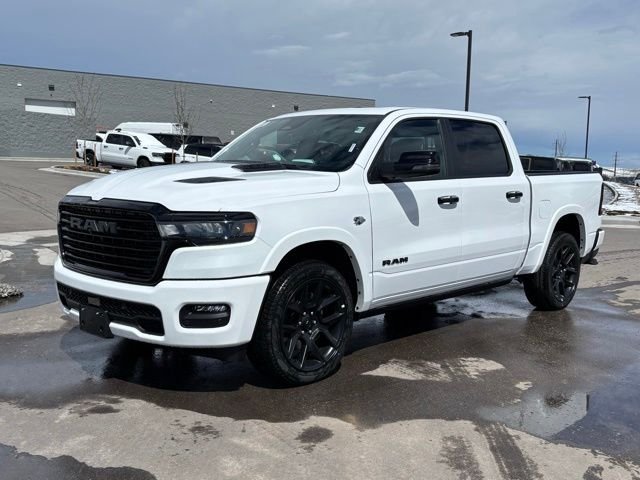 New 2026 Bright White Clear-Coat Exterior Paint RAM Laramie image 1