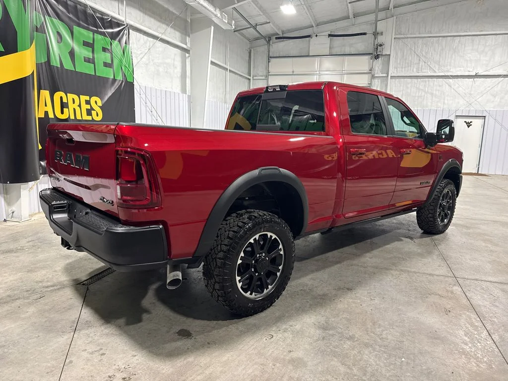 New 2026 Molten Red Pearl-Coat Exterior Paint RAM Rebel image 6