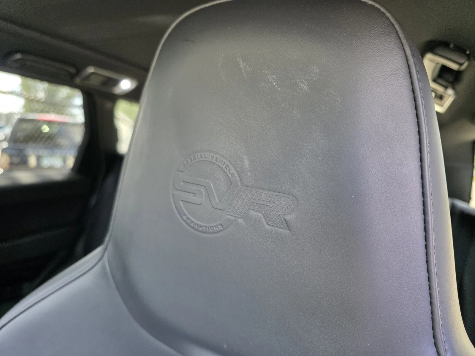 Certified Used 2022 Fuji White Land Rover SVR image 13
