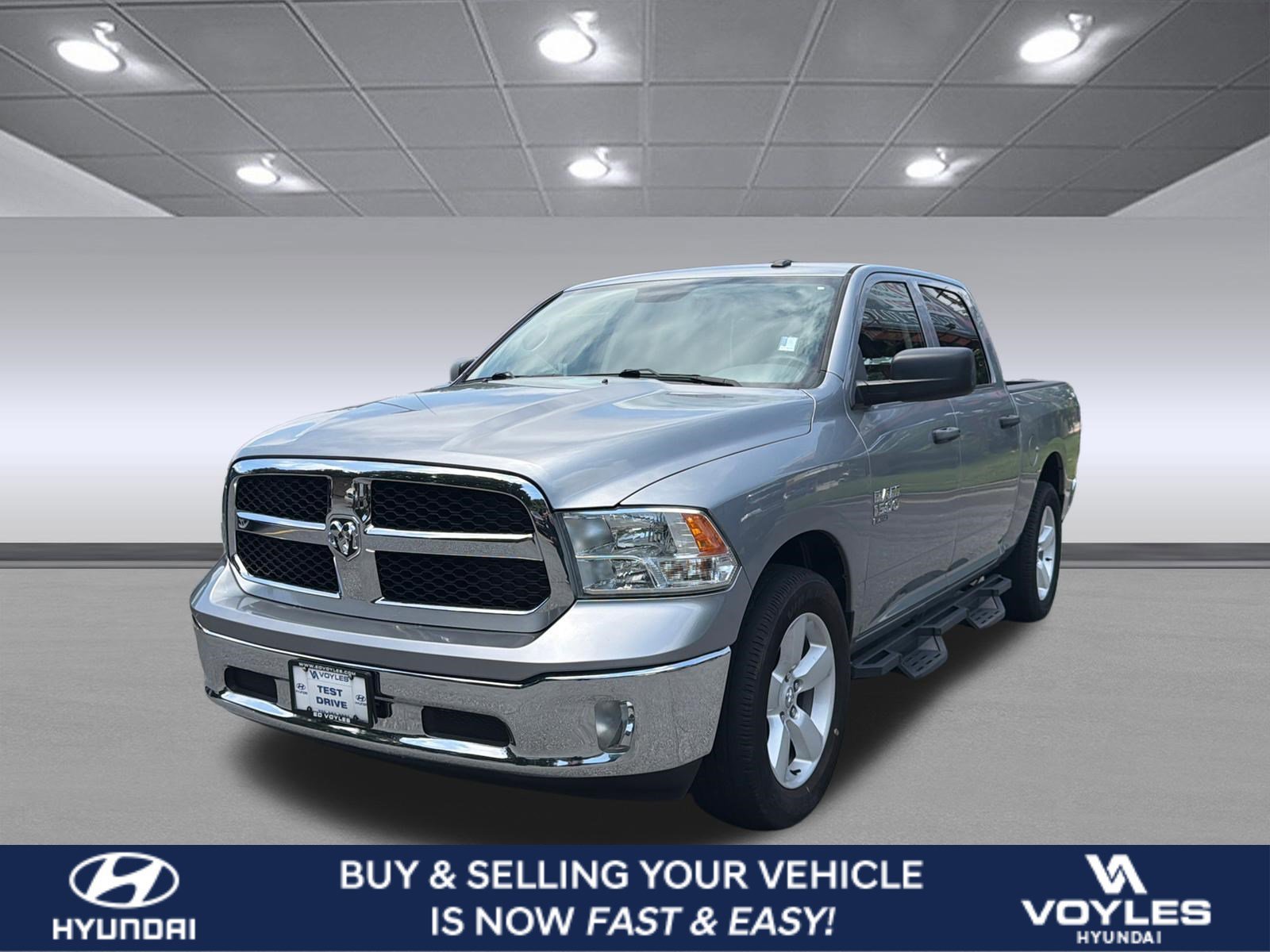 Used 2020 Billet Silver Metallic Clearcoat Ram Tradesman image 1