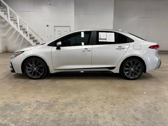 Used 2025 Silver Toyota SE image 4