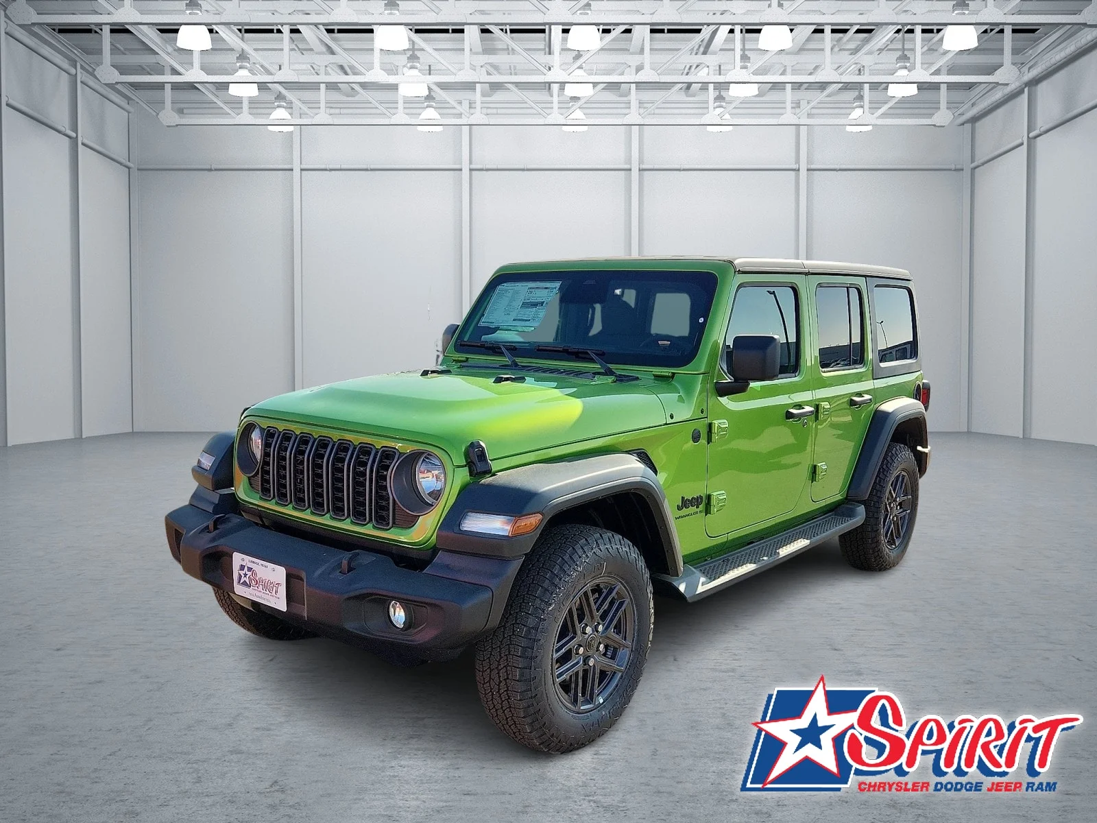 New 2026 Green Jeep 4-DOOR SPORT S image 1