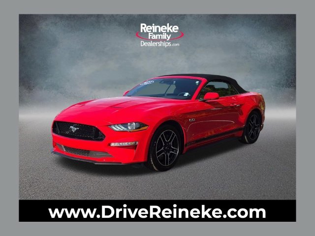 Race Red 2023 Ford Mustang Convertible Rear-Wheel Drive 