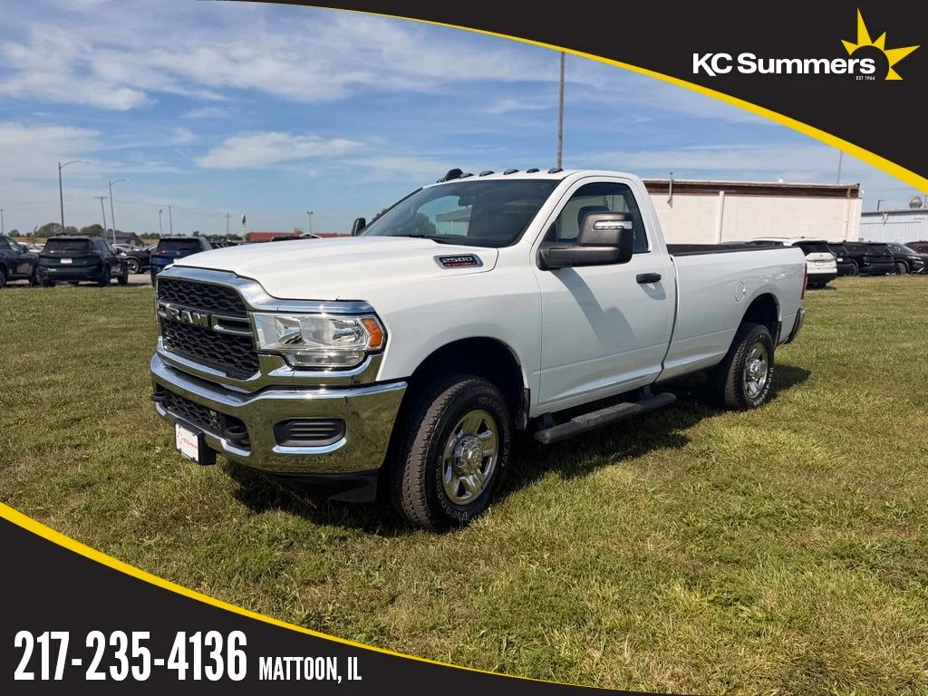 Used 2024 Bright White Clearcoat Ram Tradesman image 1