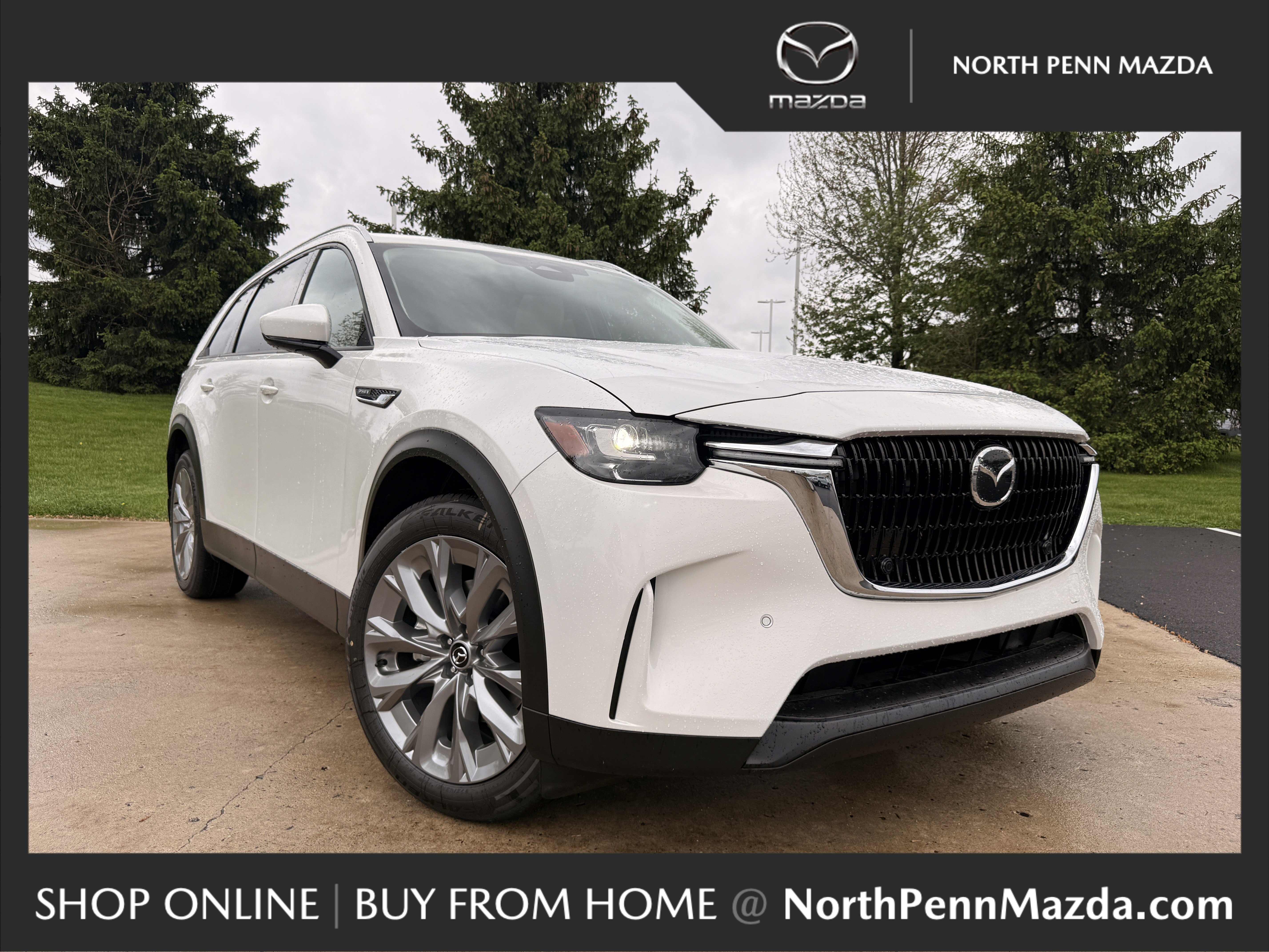 New 2026 Rhodium White Premium Mazda Preferred AWD image 1
