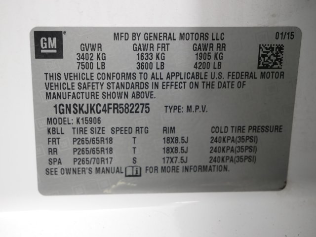 Used 2015 Summit White Chevrolet LT image 35