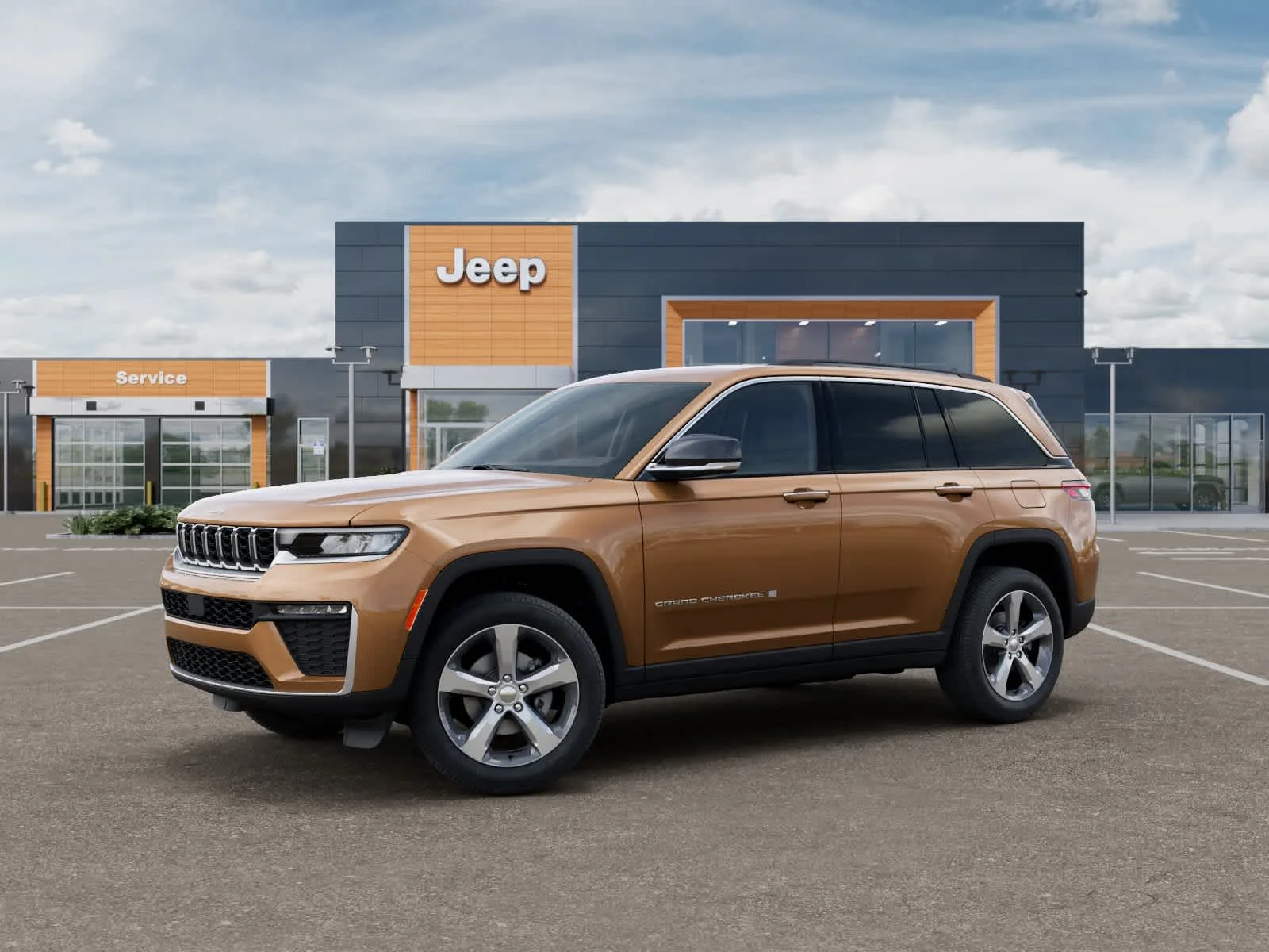 New 2026 Copper Shino Metallic Clearcoat Jeep Limited image 2