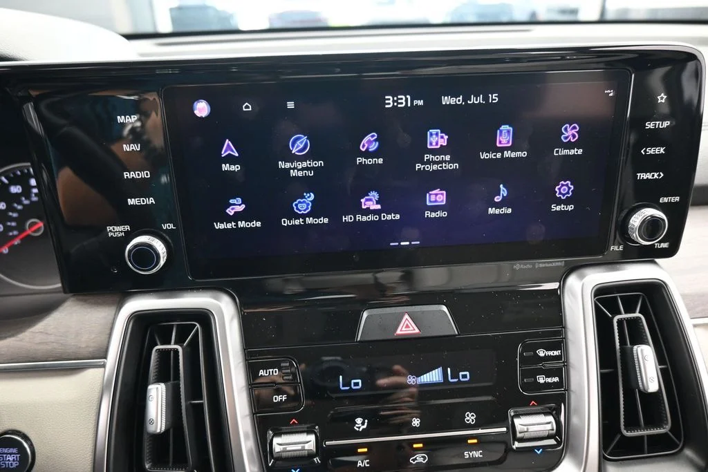 Used 2023 Glacial White Pearl Kia EX image 23