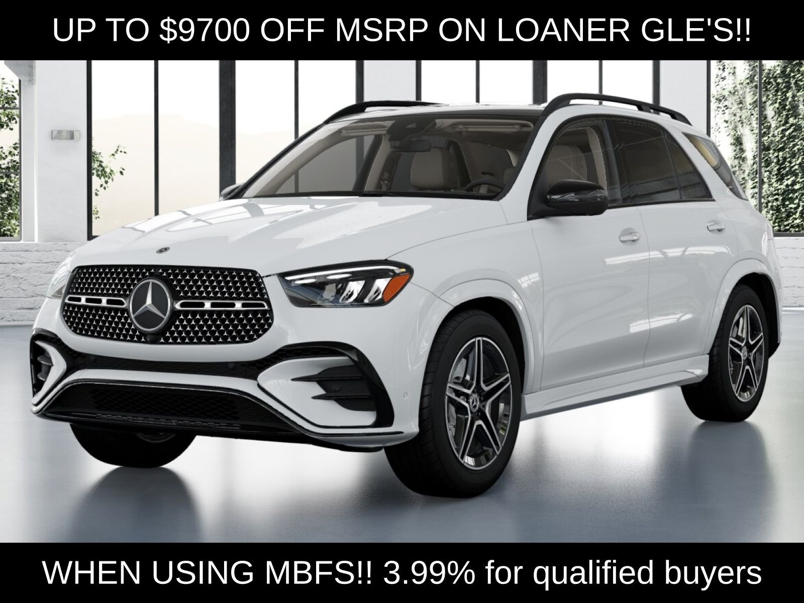 Certified Used 2026 White Mercedes-Benz GLE 350 image 1