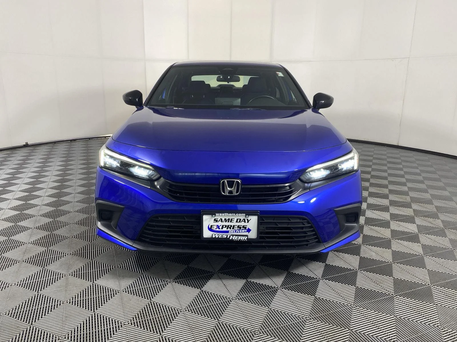Used 2024 Aegean Blue Metallic Honda Sport image 2