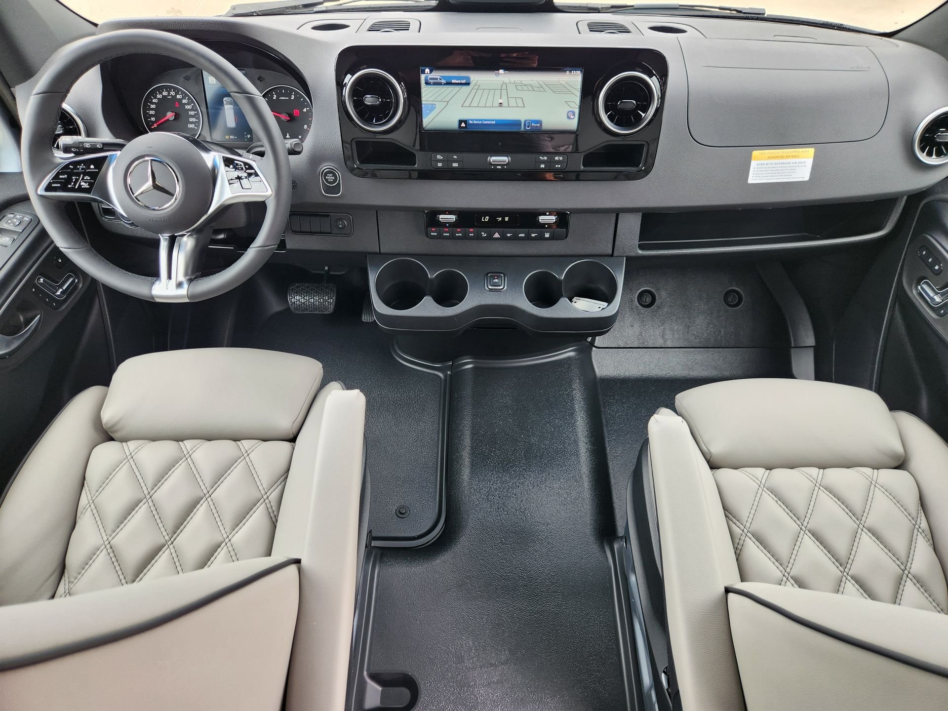Used 2025 High-tech silver metallic Mercedes-Benz Passenger 144 WB image 2