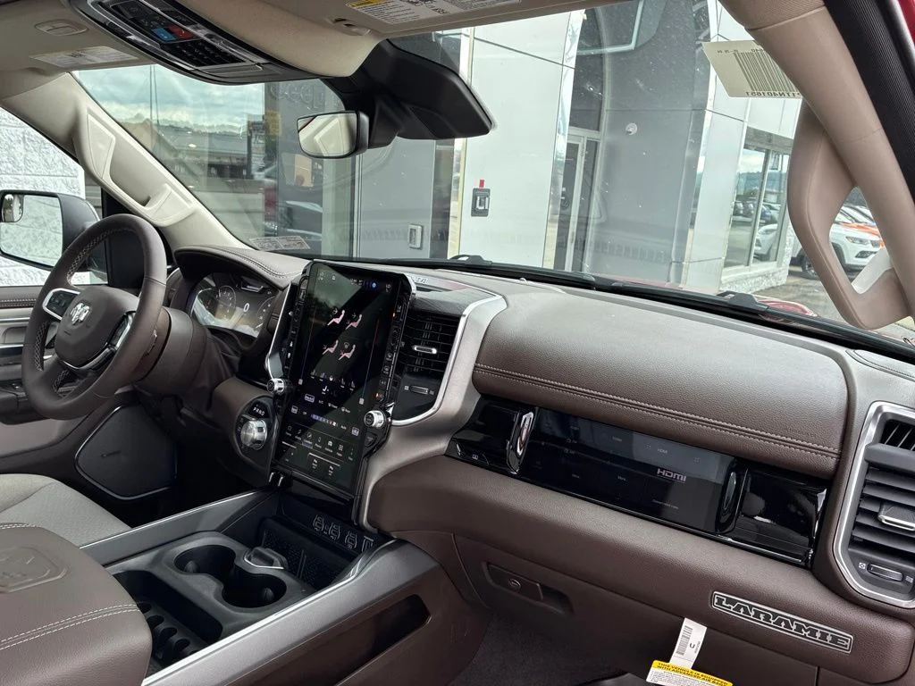 New 2026 Molten Red Pearl-Coat Exterior Paint RAM Laramie image 15