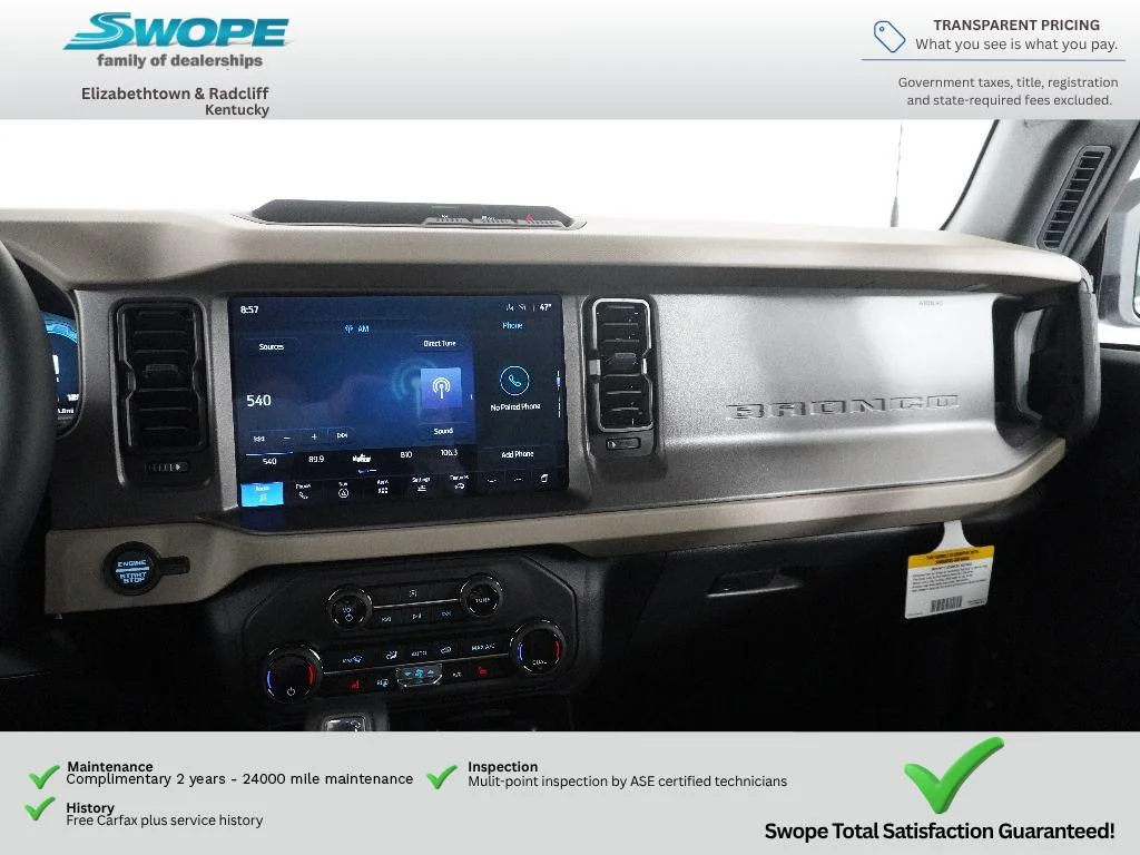 New 2025 Oxford White Ford Big Bend® image 24