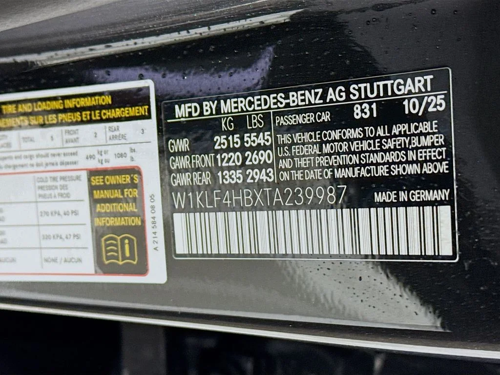 New 2026 Graphite Gray Metallic Mercedes-Benz E 350 image 33