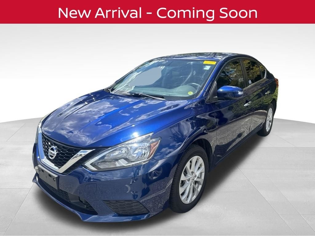 Used 2019 Blue Nissan SV image 1