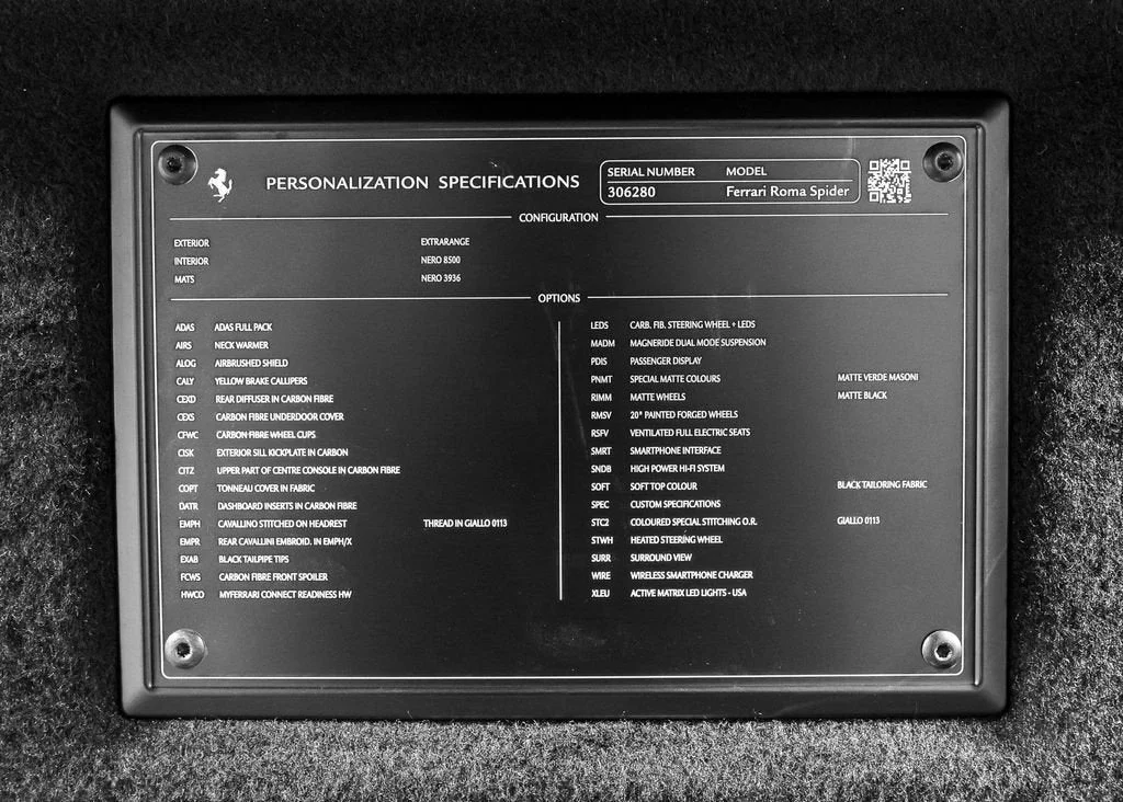Certified Used 2024 Verde Masoni Opaco Ferrari Base image 47