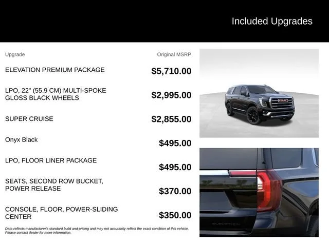 New 2026 Onyx Black GMC Elevation image 5