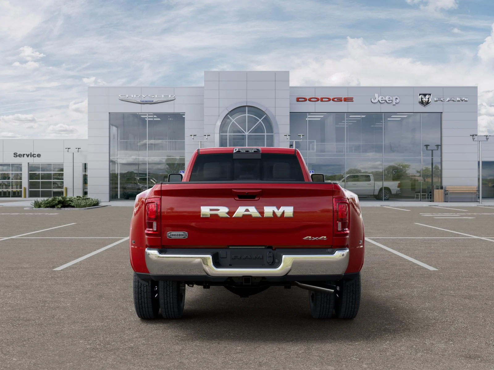 New 2026 Flame Red Clear-Coat Exterior Paint RAM Limited image 16