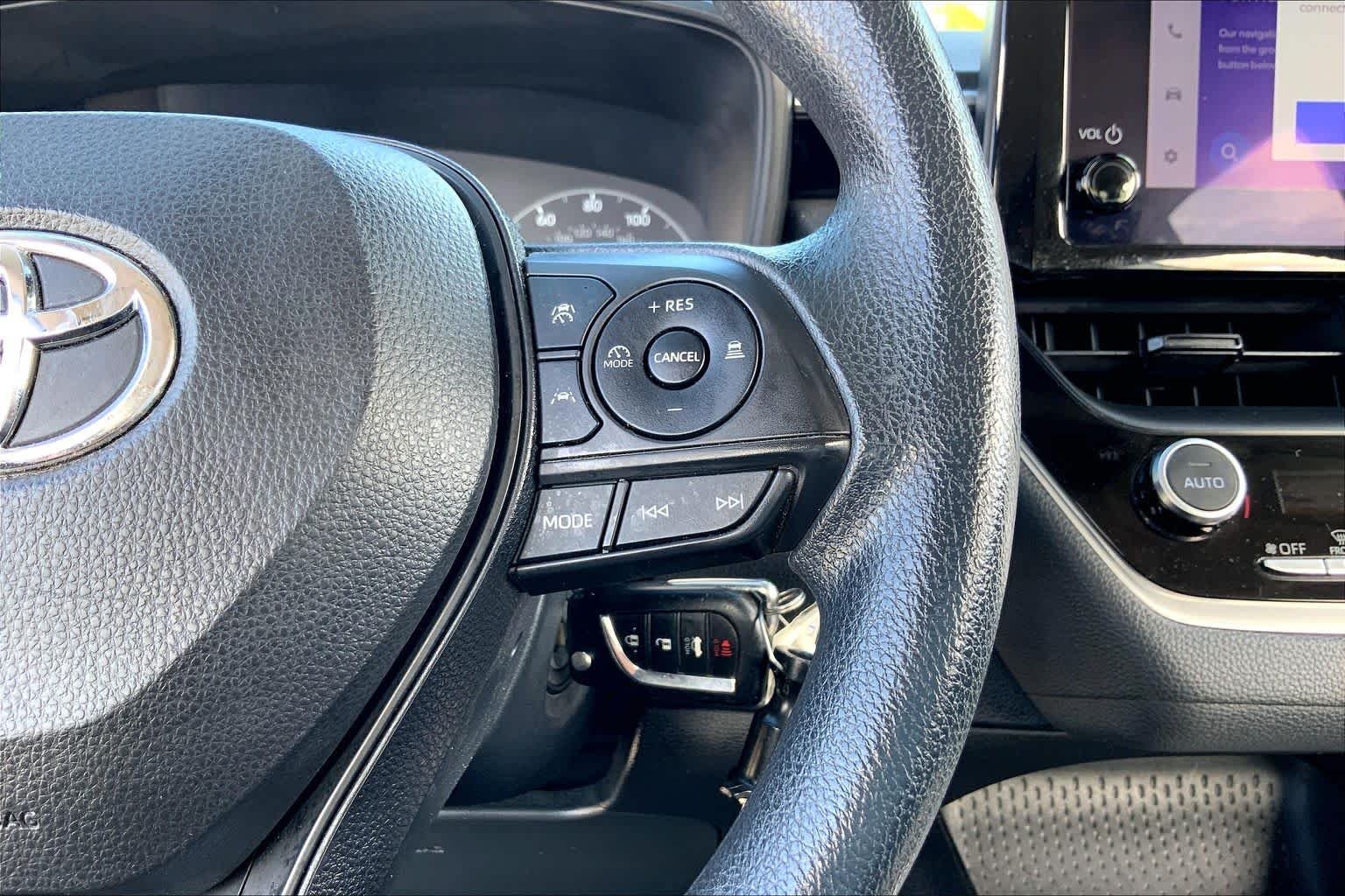 Used 2024 Classic Silver Metallic Toyota LE image 24