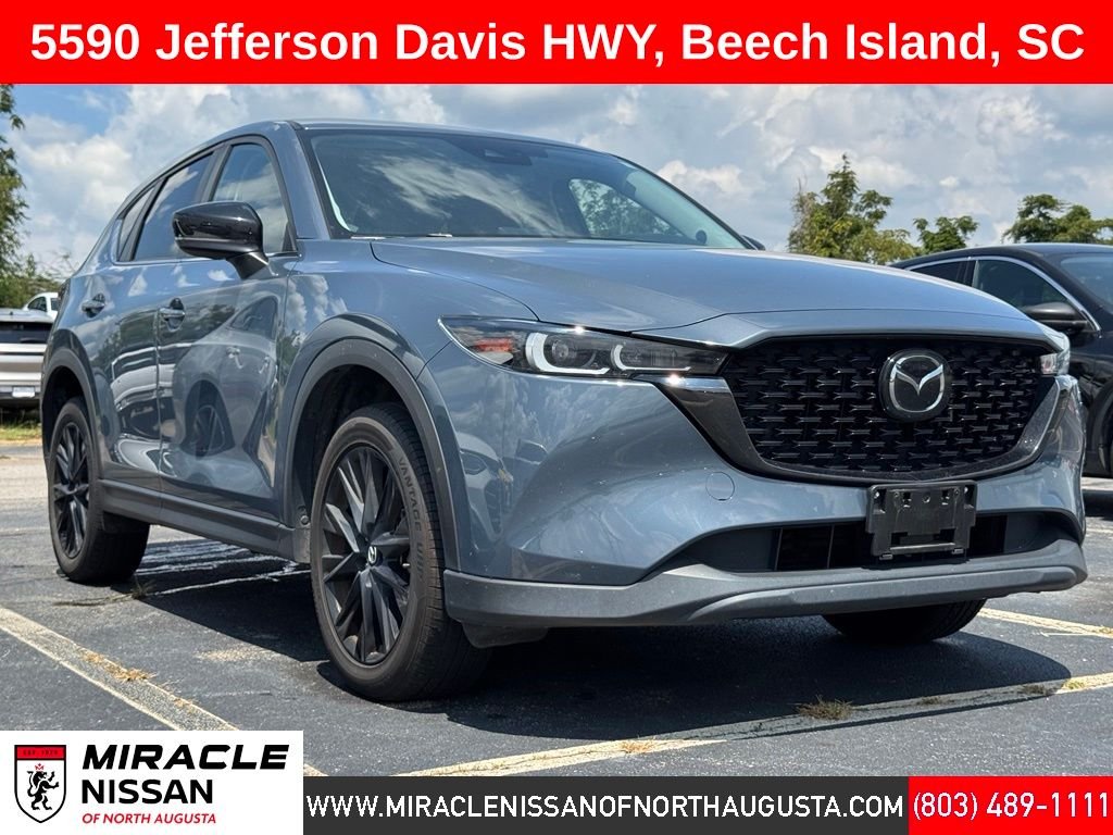 Used 2025 Gray Mazda 2.5 S Carbon Edition image 1