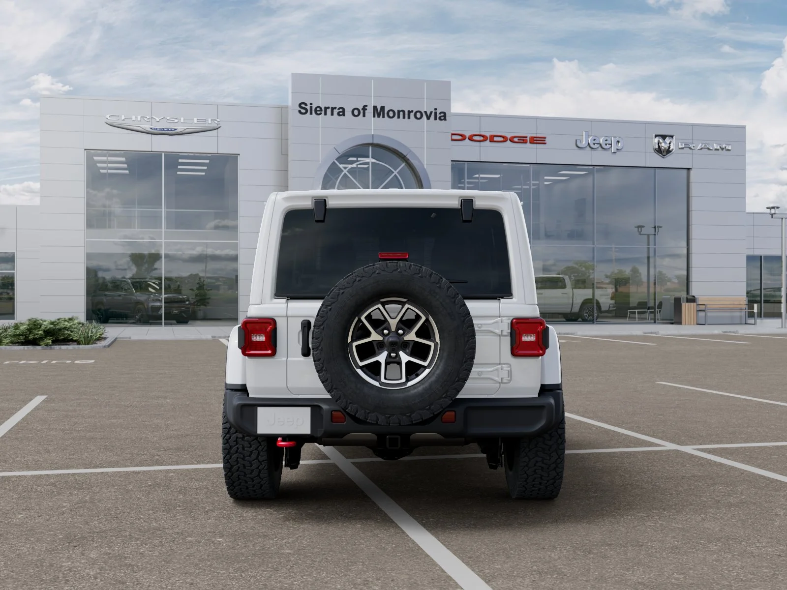 New 2027 Bright White Clear-Coat Paint Jeep Rubicon image 33