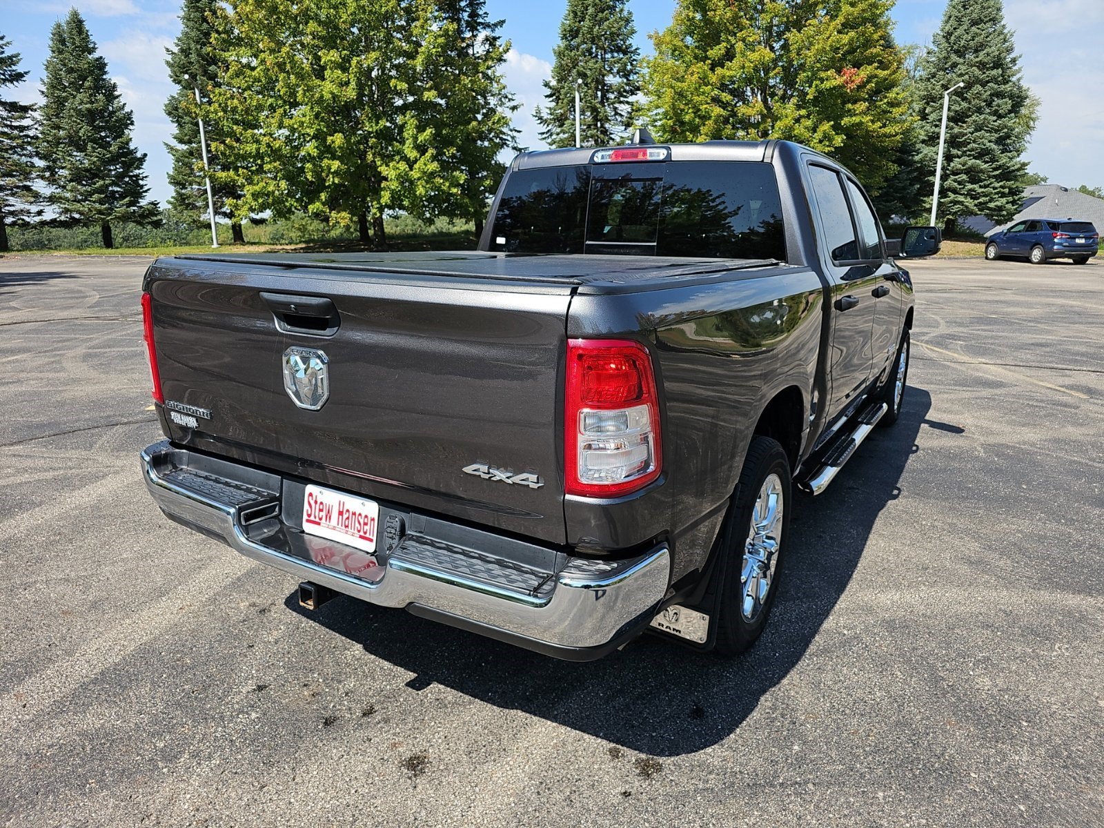 Certified Used 2023 Granite Crystal Metallic Clearcoat Ram Big Horn image 5
