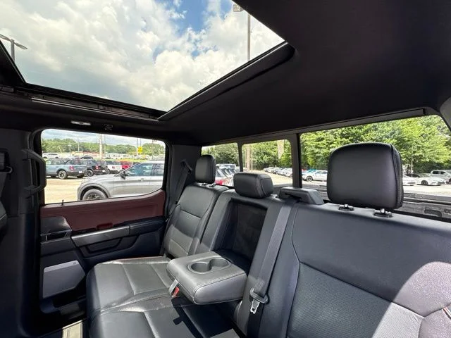 Used 2022 Agate Black Metallic Ford Lariat image 29