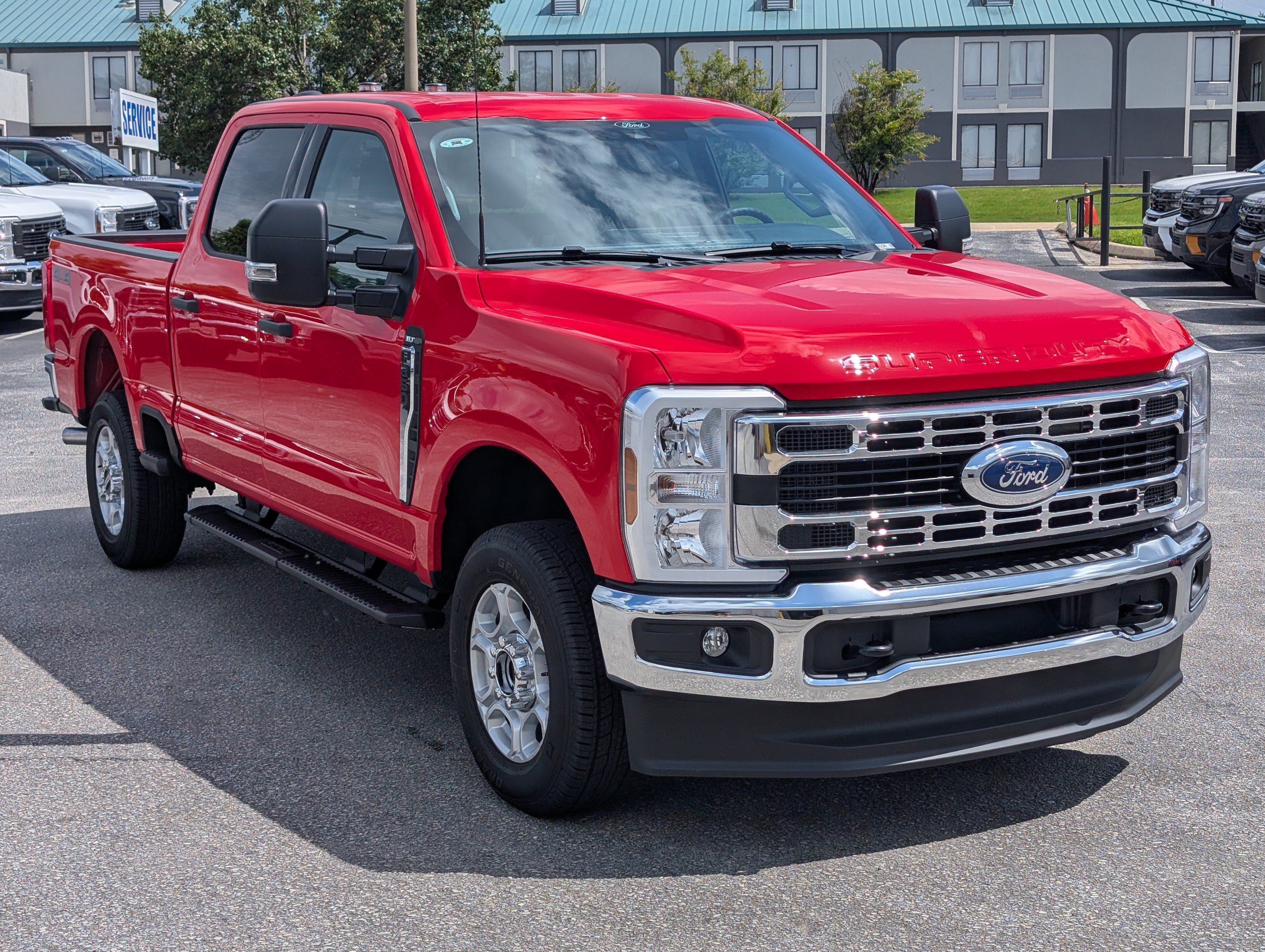 New 2026 Race Red FORD F-250® XLT image 4