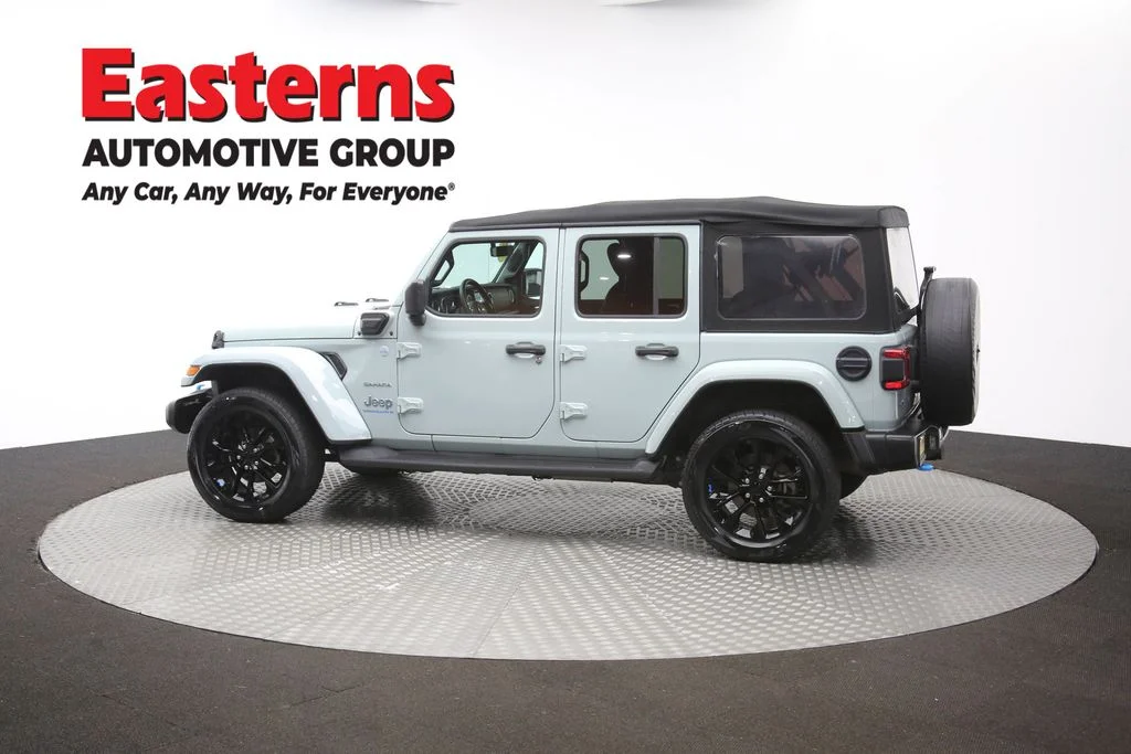 Used 2023 Gray Jeep Sahara 4xe image 61
