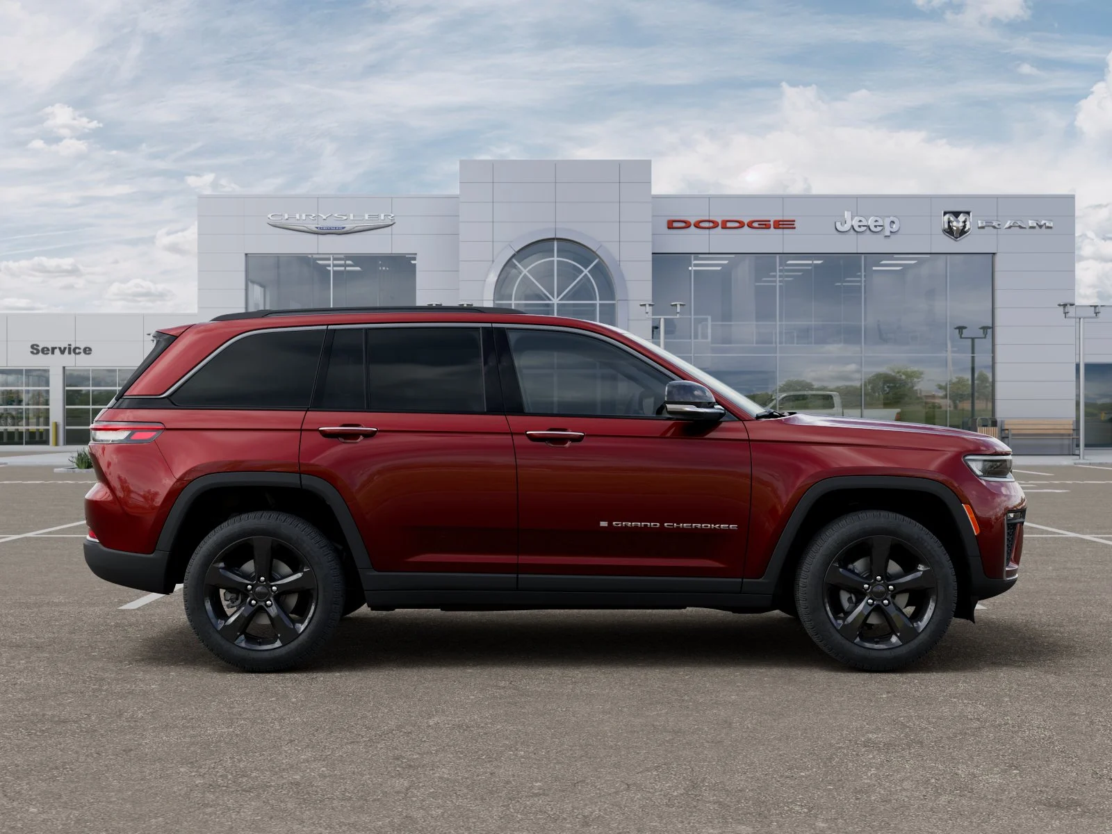 New 2026 Velvet Red Pearl-Coat Exterior Paint Jeep Limited image 58