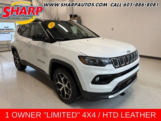 Used 2024 White Jeep Limited image 1