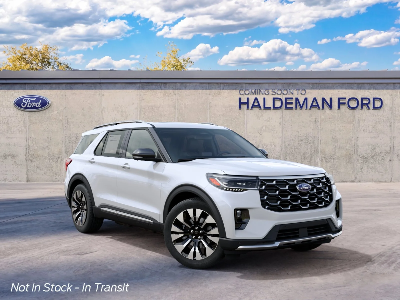 New 2027 Star White Metallic Tri-Coat Ford Platinum™ image 4
