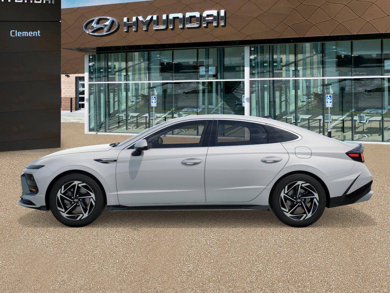 New 2027 Serenity White Hyundai SEL Sport image 4