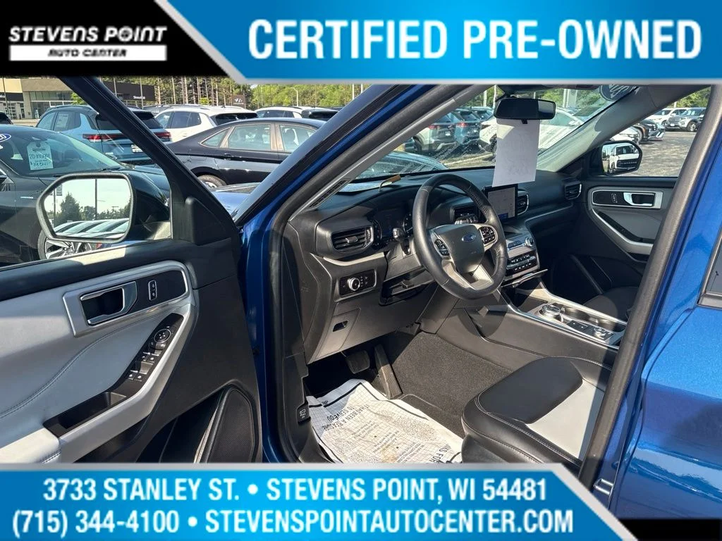 Used 2023 Atlas Blue Metallic Ford XLT image 12