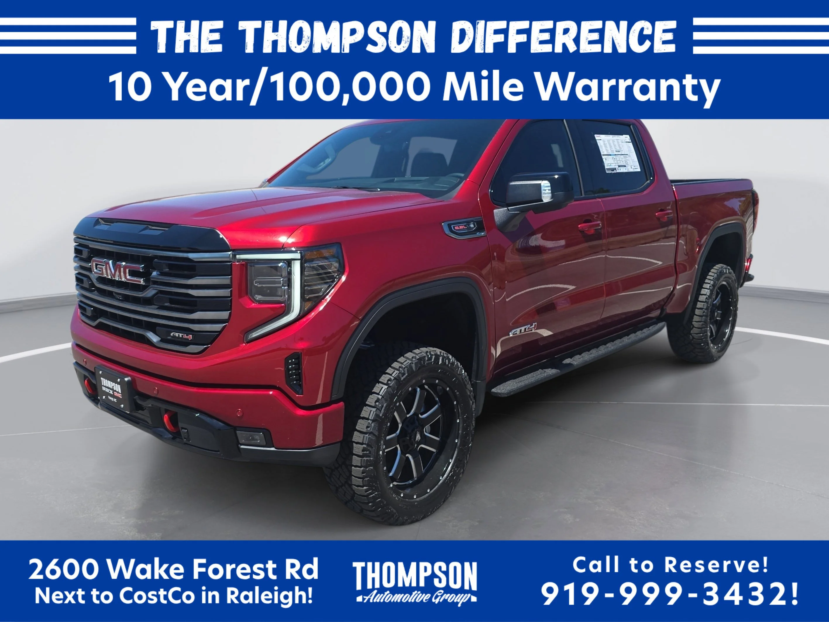New 2026 Volcanic Red Tintcoat GMC AT4 image 10