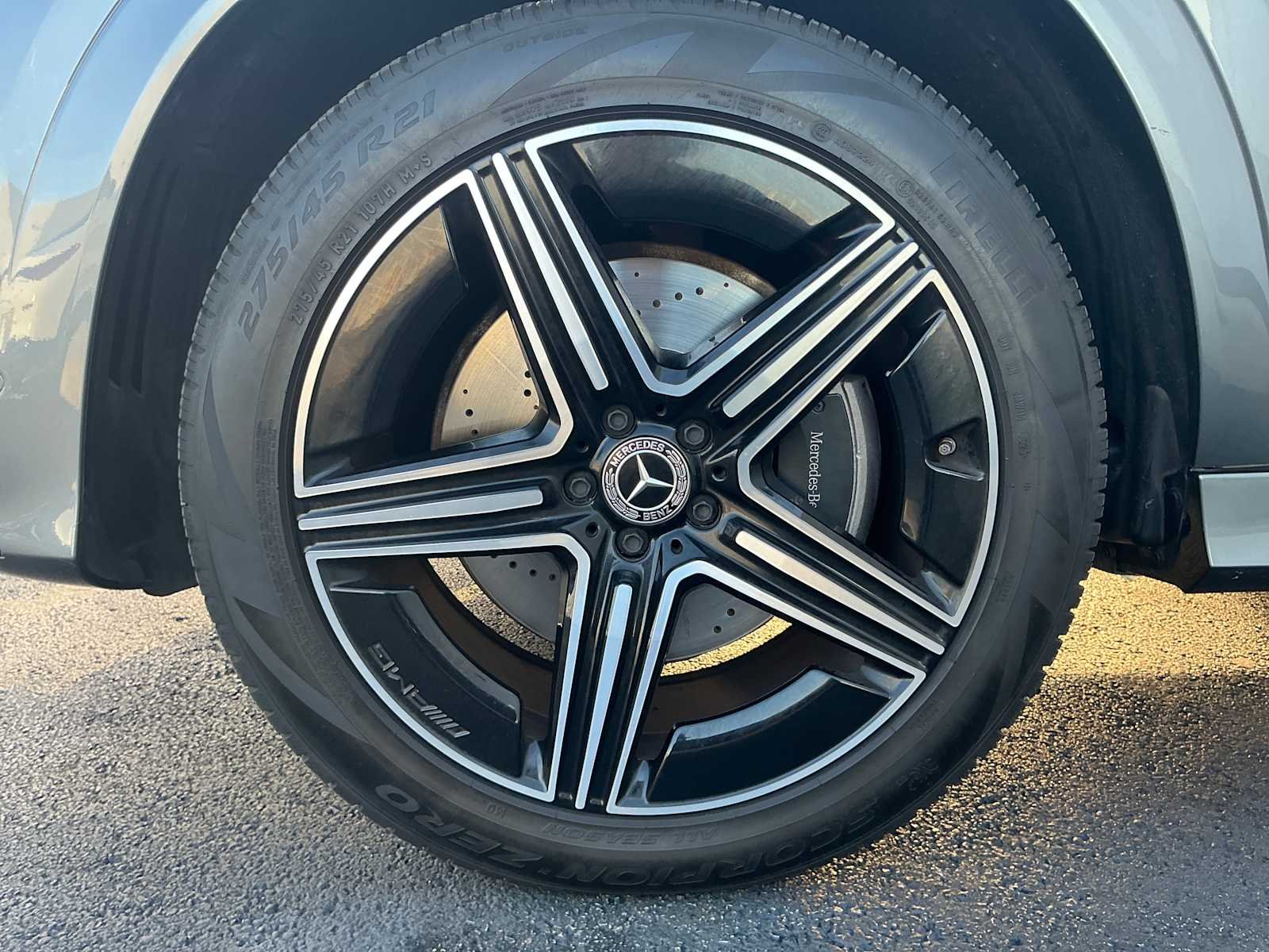 Certified Used 2025 Selenite Grey Metallic Mercedes-Benz GLE 450 image 9