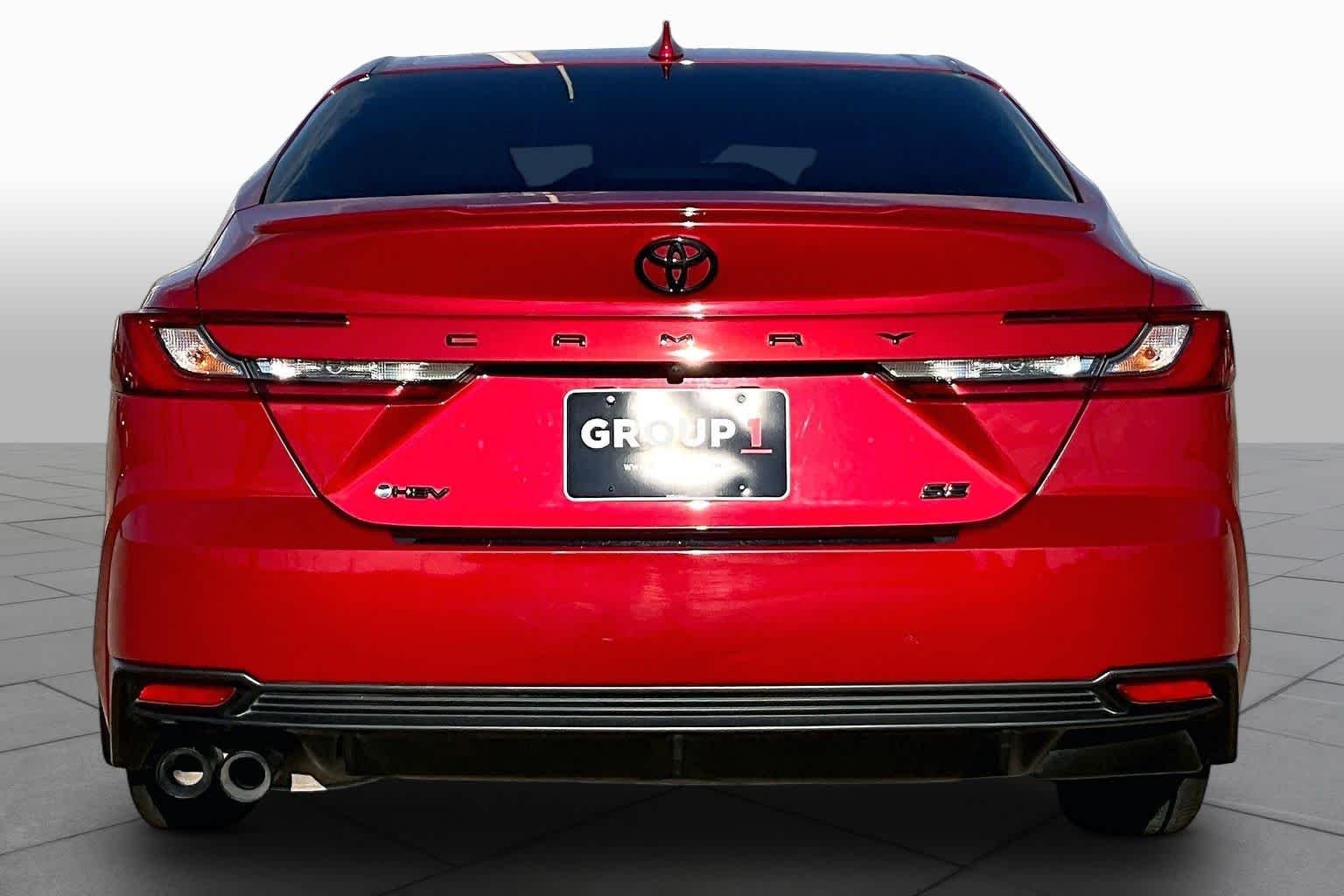 Used 2025 Supersonic Red Toyota SE image 5
