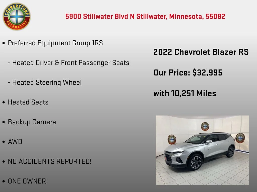 Used 2022 Silver Chevrolet RS image 5