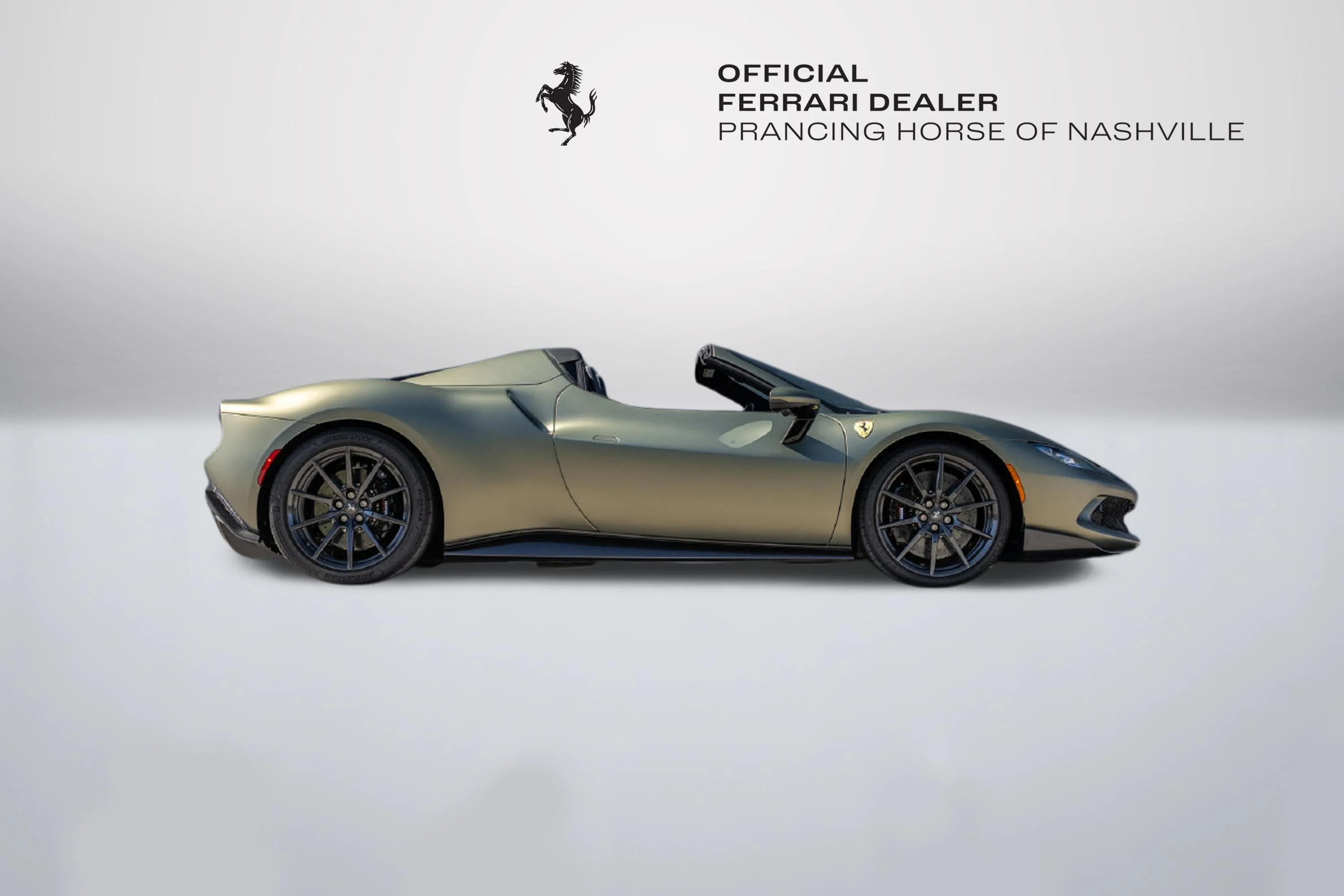 Certified Used 2025 Verde Masoni Opaco Ferrari  image 7