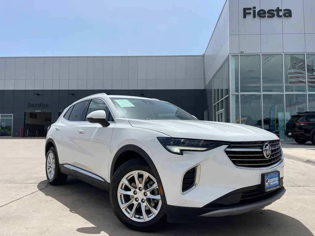 Used 2021 White Buick Preferred image 1