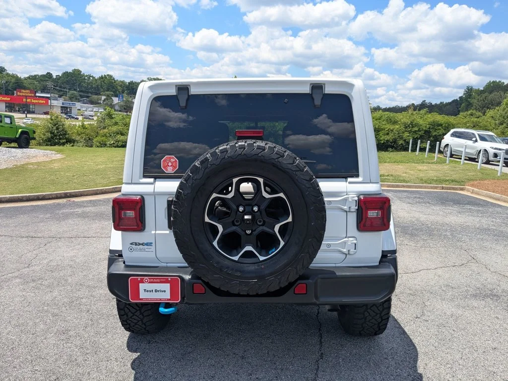 Used 2023 Bright White Clearcoat Jeep Rubicon image 6