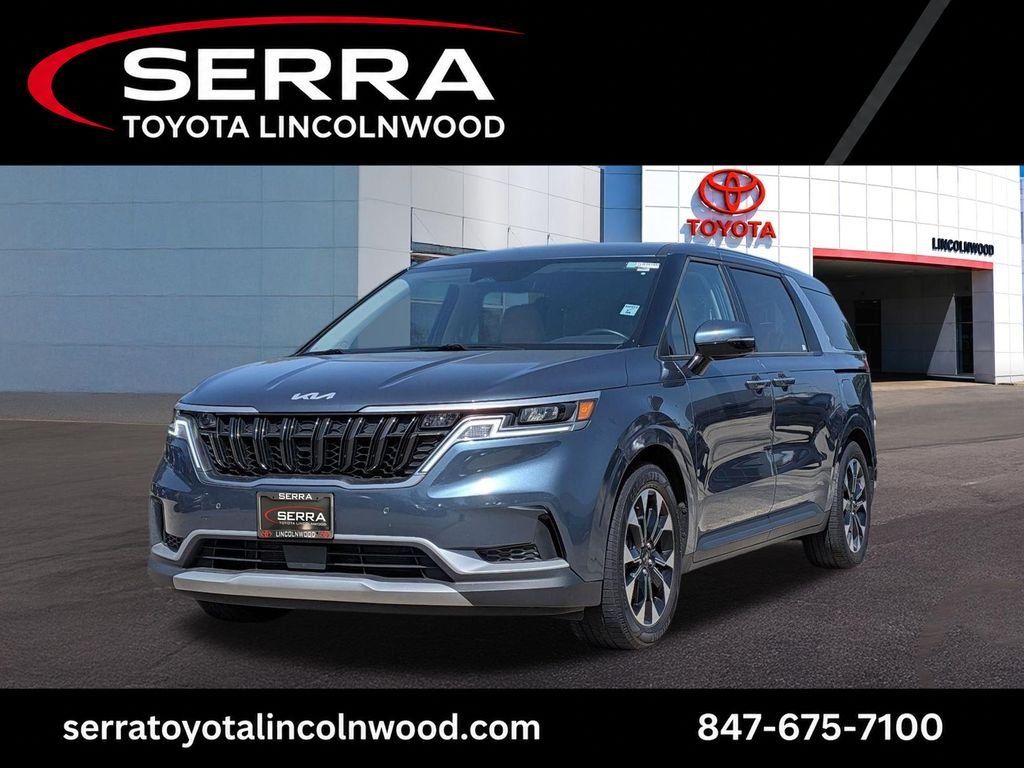Used 2024 Blue Kia EX image 1